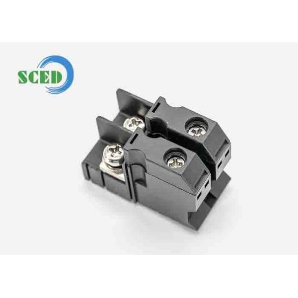 Quality 30A Rated Current Feed Through Terminal Block with Screw Connection Type and 16mm2 Rated Connecting Capacity for sale