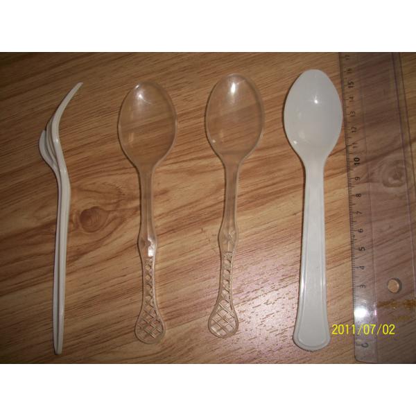 Quality Tableware Custom Plastic Injection Molding / Multi Cavity Mold For Spoon ,Fork for sale