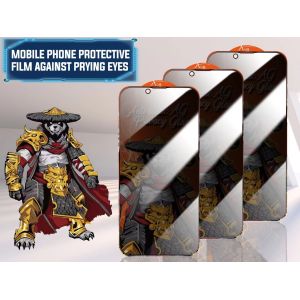 AOG ESD Phone Screen Protector Privacy Matte Anti Spy Tempered Glass