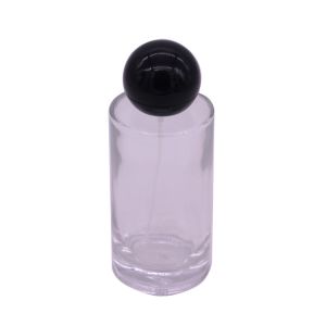 China Design Luxury Perfume Bottle Caps High Grade Black Zinc Alloy Perfume Cap on sale
