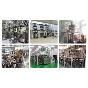 PLC Control Zipper Bag Rotary Packing Machine Dehydrated Fruit Vegetable