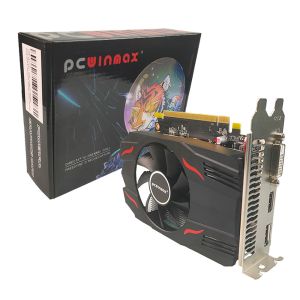PCWINMAX Radeon RX 550 2GB GDDR5 128 Bit PCI-E Gaming GPU Graphics Card For
