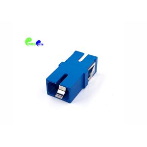 High Repeatability SC Simplex Fiber Optic Connector Adapters For SM MM OM3 OM4