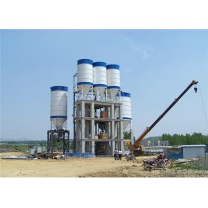 Stationary Concrete Batching Machine , Modular Ready Mix Batching Plant