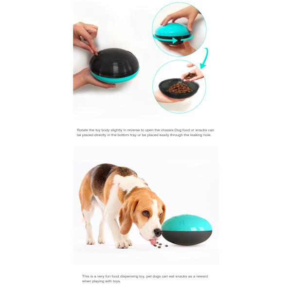 Factory Wholesale Supplier Designer New Interactive Squeaking Leaking Food Grinding Teeth Slow Feeder Dog Puzzle Toys