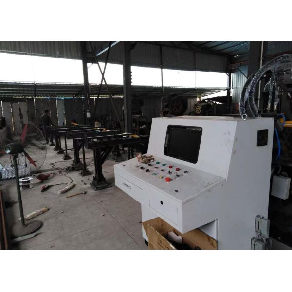 Large Scale Production Components Cnc Flat Steel Channel Steel Punching Typing Machine 3 Axes