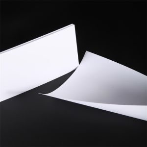 White Matte PVC Core Sheet 0.1-0.8mm Printable Plastic Card Sheet