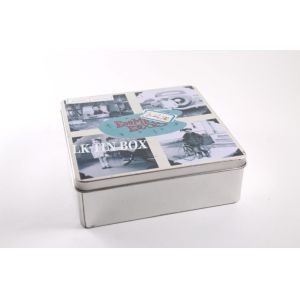 Wholesale 155mm Large Chocolate Candy Tin Box With Printing And Embossing from china suppliers