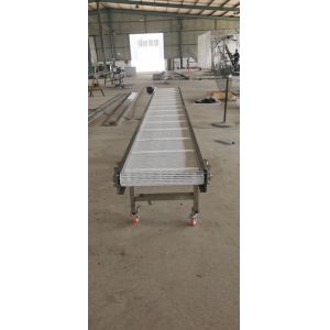 Wholesale Width Adjustable Plastic Crusher Shredder Use Transfer Green PVC Belt Conveyor from china suppliers