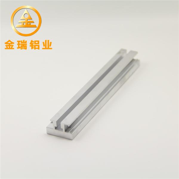 Quality Lightweight Led Aluminum Extrusion Rail Brushed Pre Finish Deep Processing for sale