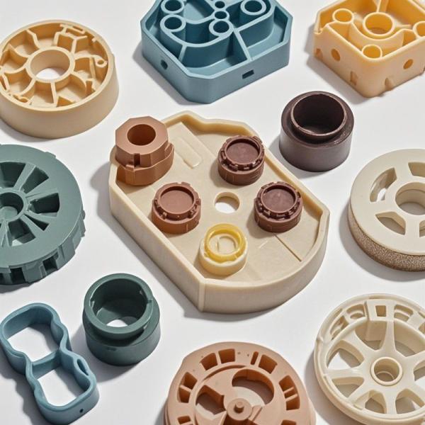 Quality Smooth Surface White Red And Black CNC Machining Plastic Parts ABS PP PC PA POM for sale