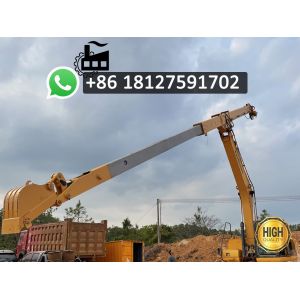 30T Excavator Long Reach Telescopic Arm With Strength Plate