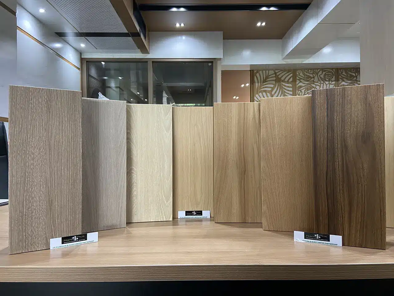 Wind Resistant Wooden Aluminum Composite Panel Anti Scratch Pe Aluminum Panel Systems For Hotels
