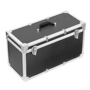Lockable Aluminum Tool Case With ABS Panel Dividers Insert