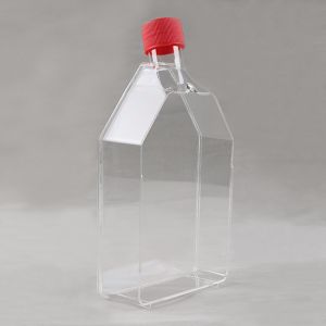 Plastic T75 Cell Culture Flask Surface Area 75 Cm² Seal Cap Filter Caps