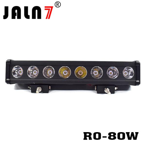 LED Light Bar JALN7 80W CREE Spot Flood Combo LED Driving Lamp Super Bright Off