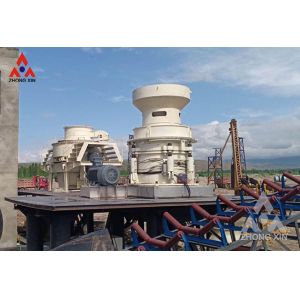 High capacity cone crusher plant factory gravel hydraulic cone crusher in mining