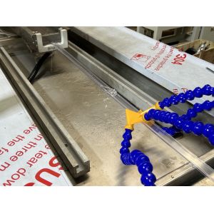 1180mm Plastic Wire Pipe Cable Pipe Extruder With Conical Twin Screw Extruder