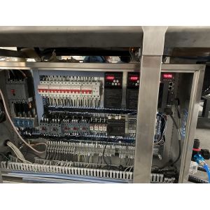 ZLSZB-168 Roti Paratha Making Machine with a Output of 9000pcs/h, controlled by