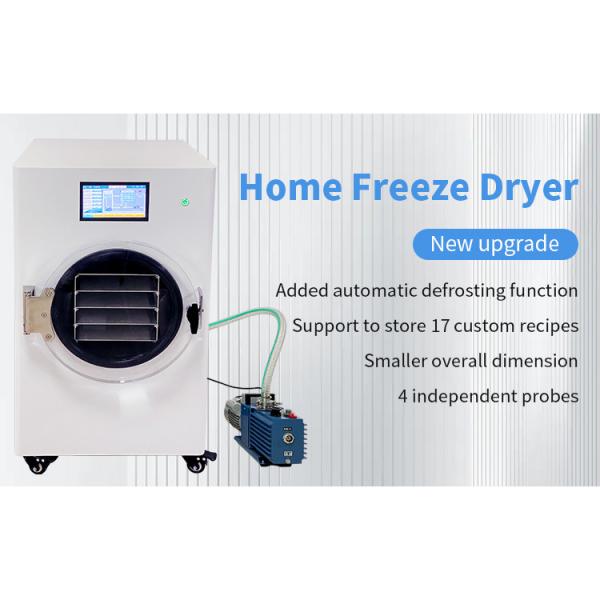 8 Trays Home Freeze Dryer Lyophilizer Machine Fd 10kg 15kg 20kg For Food Fruit