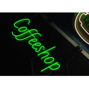 Coofeeshop neon sign custom size for coffe business street shopping center