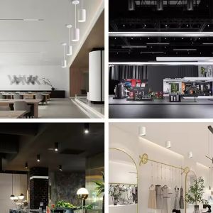 Surface Mounted LED Ceiling Lights 15W 30W 50W Die Casting Aluminum SMD LED