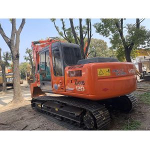 Original Japan Used Hitachi ZX120 Crawler Excavator In Good Condition