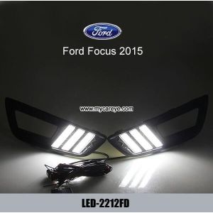 Wholesale Ford Focus 2015 DRL LED Daytime Running Light driving lights aftermarket from china suppliers