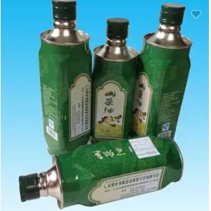 New Custom Printing 500ml 1 Liter Square Engine Tin Oil Can Packaging Container