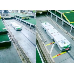 DC24V Unmanned AGV Warehouse Automation , Intelligent Automated Guided Carts
