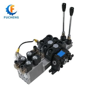 Hand Control Hydraulic Directional Control Valve DCV100/2-S 75.9 Pressure 100LPM