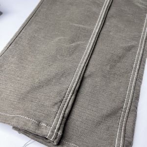 OEM Brown Coloured Stretch RFD Denim Fabric Material