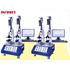 Double Station Insertion Extraction Force Test Machine Accurate And In AC220V 5A
