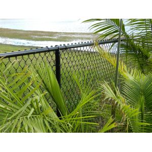 High Security PVC Coated Galvanized Chain Link Fence
