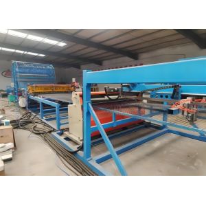 Siemens PLC Servo Motor 3-6mm Wire Mesh Panel Machine 7.5kw Full Automatic