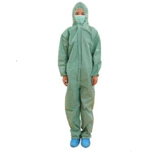 China Waterproof Non Woven Coverall Soft Felling With High Air Permeability on sale
