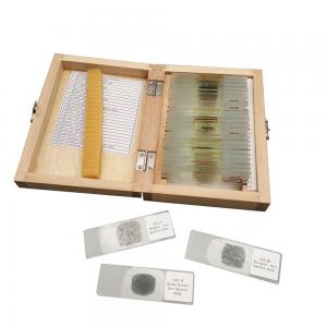 China Rock Specimen 24pcs Microscope Prepared Slides For Mineral Research on sale