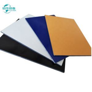 Impact Resistance Polyethylene Sandwich Panel With Glossy / Matte Finish