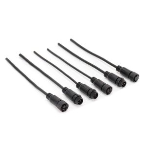 Nylon Waterproof DC Power Connector , Waterproof Electrical Plug Connectors 10A