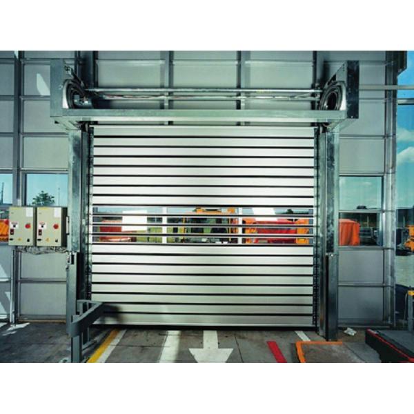 Fast Rolling up and Roller Shutter Spiral Security Garage Door with 40mm