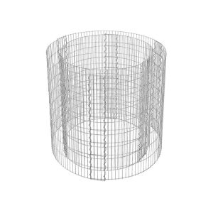 Wholesale High Garden Decor Round Gabion Baskets Planter 2.5 X 10 Cm 90cm Diameter X 80cm from china suppliers