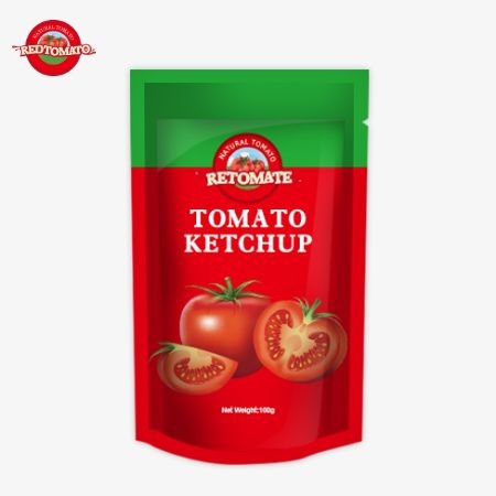 We Produce 140g Sachets Of Ketchup That Meet International Standards And Are