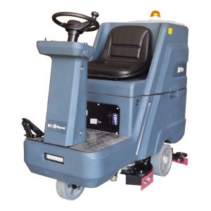 Wholesale Powerful Large Area Ride On Scrubber 660mm Cleaning Width 10° Gradability Work Efficiency 3800m2/h Vacuum Degree 160mbar from china suppliers