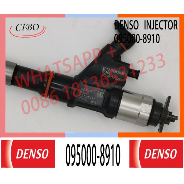 high pressure diesel engine pump injector 095000-8910 for HOWO VG1246080106 common rail same quality as origina