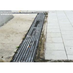 Sidewalk Large Industrial Metal Floor Grates With Hinge 0.1-6m Length