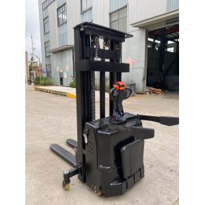 1m 2m 3m 4m 4.5m Electric Stacker Pallet Stacke Small Space Use Fork Lift 2000kg