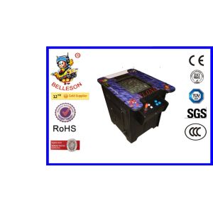 Black Cocktail Arcade Machine 2 Side 2 Player With 19 Inch Full View Screen