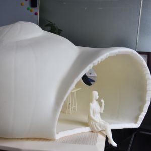 Stress Relieving SLA 3D Printing Service , Rohs Sculpture 3D Printing