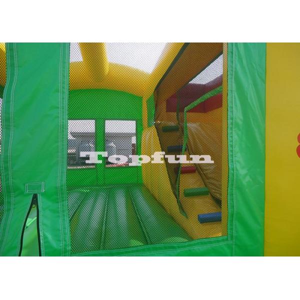 Doll House Inflatable Jumping Castle For Girls Party Lead Free PVC Tarpaulin