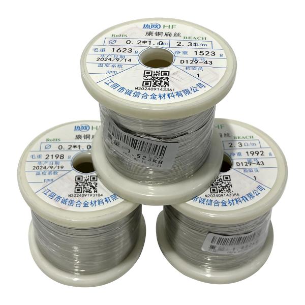 6J40 Constantan Flat Wire For Precision Electronics And Scientific Applications